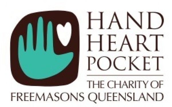 HAND HEART POCKET logo